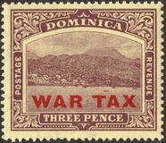 [No. 44 & 48 Overprinted "WAR TAX" - London Print, type M1]