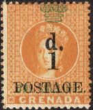 [Revenue Stamps Surcharged, тип B7]