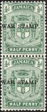 [Issues of 1906 & 1912-1913 Overprinted "WAR STAMP", type AV]