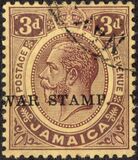 [Issues of 1906 & 1912-1913 Overprinted "WAR STAMP", type AW]