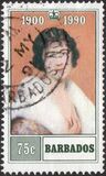[The 90th Anniversary of the Birth of Queen Elizabeth the Queen Mother, típus WT]
