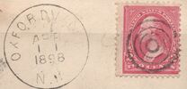 [George Washington - Lines of Groundwork Run Across Triangle, type BX8]