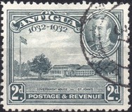 [Celebrating the  300th Anniversary of the Colonisation of Antigua by Sir Thomas Warner, type J]