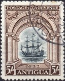 [Celebrating the  300th Anniversary of the Colonisation of Antigua by Sir Thomas Warner, type L]