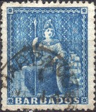 [Britannia - Rough Perforation. Watermarked, 類型 A25]