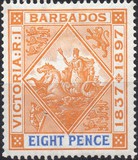 [The 60th Anniversary of Queen Victoria's Regency. White Paper, 類型 J6]