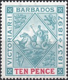 [The 60th Anniversary of Queen Victoria's Regency. White Paper, 類型 J7]
