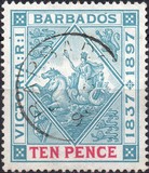 [The 60th Anniversary of Queen Victoria's Regency. White Paper, 類型 J7]