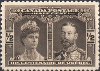 [The 300th Anniversary of the Founding of Quebec, type V]