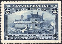 [The 300th Anniversary of the Founding of Quebec, type Y]