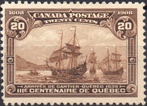 [The 300th Anniversary of the Founding of Quebec, type AC]