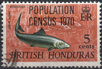[Wildlife - Postage Stamps of 1968 Overprinted "POPULATION - CENSUS 1970", type DX]