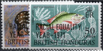 [Wildlife Stamps of 1968 Overprinted "RACIAL EQUALITY - YEAR-1971", Typ EV]