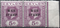[No. 196 & 182-184 Overprinted "WAR STAMP", type AV4]