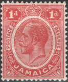 [King George V, 1865-1936, type AU]