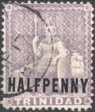 [Not Issued Stamps Overprinted "HALF PENNY" & "ONE PENNY", type F]