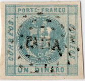 [Coat of Arms - Large Letters. Double-Lined Frame, type F]