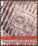 [No. 17a Surcharged, type C1]
