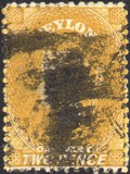 [Queen Victoria - Watermark: 21 mm High, Scrivi A34]