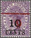 [No.23 Surcharged, type E]
