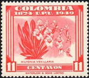 [The 75th Anniversary of U.P.U. - Inscribed "1874 UPU 1949" - Orchids and Cityscapes, type RJ]