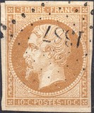 [Emperor Napoléon III - Inscription: "EMPIRE FRANC", 類型 C2]