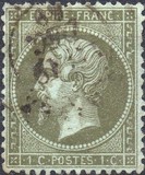 [Emperor Napoléon III - Perforated, tip C10]