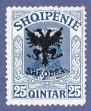 [Prince William of Wied Issue Overprinted Coat of Arms, type Q3]
