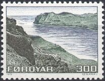 [Introduction of the Financially Independent Postverk Føroya, Typ E1]
