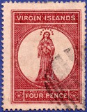 [St. Ursula - Inscription "VIRGIN ISLANDS", type B]