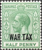 [Precious ISsues Overprinted "WAR TAX" in One Line, type M]