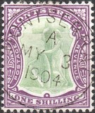 [Symbol of the Colony, King Edward VII, type B6]