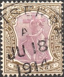 [Symbol of the Colony, King Edward VII - New Watermark, 类型 B15]