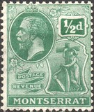 [King George V, Symbol of the Colony, type E13]