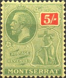 [King George V, Symbol of the Colony, type E33]