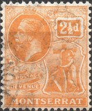 [King George V, Symbol of the Colony, type E22]