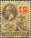 [King George V, Symbol of the Colony, type E25]