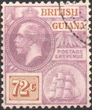 [King George V and "Sandbach" Warship - Different Watermark, प्रकार AA23]