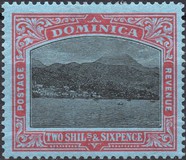 [Roseau, Capital of Dominica - New Watermark, タイプ G37]