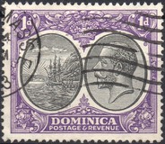 [Seal of Colony & King George V - Different Watermark, type R4]