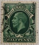 [King George V - No.127 & 128 with Different Watermark, тип BX2]