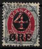 [No. 25B, 25A & 39 Surcharged, type J]