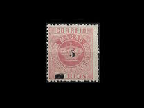 [Crown - No 4 & 6 Surcharged, type D]