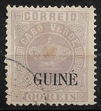 [Crown - Cape Verde Stamps Overprinted "GUINÈ", type A7]