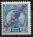 [King Manuel  - Not Issued Stamps Overprinted "REPUBLICA", סוג P5]
