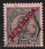[King Manuel  - Not Issued Stamps Overprinted "REPUBLICA", סוג P8]