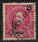 [Issues of 1898-1903 Overprinted "REPUBLICA" in Red or Green, type H5]