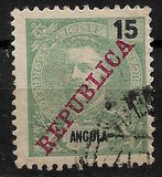 [Issues of 1898-1903 Overprinted "REPUBLICA" in Red or Green, type H3]