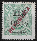 [Issue of 1902 Overprinted "REPUBLICA", type X2]