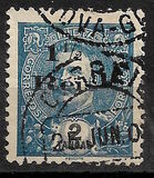[No. 189 & 189A Surcharged, type AH]